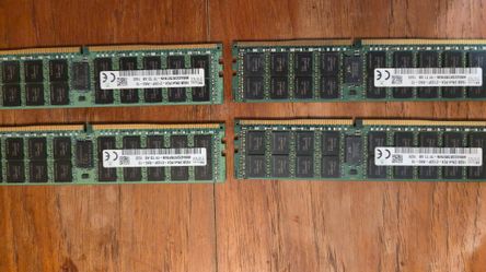 64GB Dell Or Hp DDR4 Ecc Un Buffered Dimms 2133Mhz
