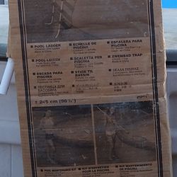 New In The Box. Intex LG Pool Ladder