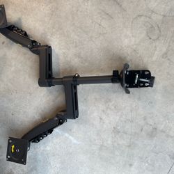 Dual Monitor Arm Setup