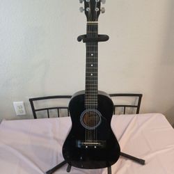 Guitar With Stand 