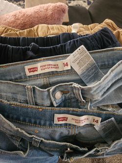 Boys slim size 14 bottoms