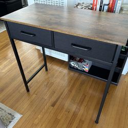 Small Metal/Wood Desk