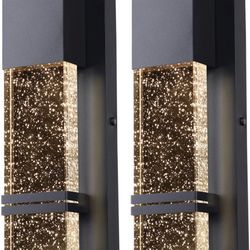 LED INDOOR LIGHT FIXTURES WALL MOUNT 2 Pack 12W 3000k