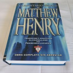 Bible Commentary Matthew Henry - ESPAÑOL 