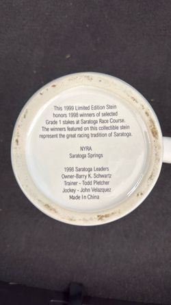 Saratoga 1999 Souvenir Mug