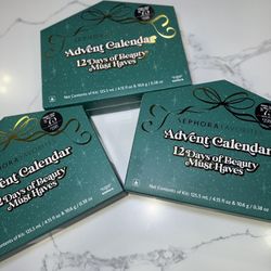 Sephora Favorites 2024 Advent Calendar 12 Days of Beauty Must Haves - LIMITED