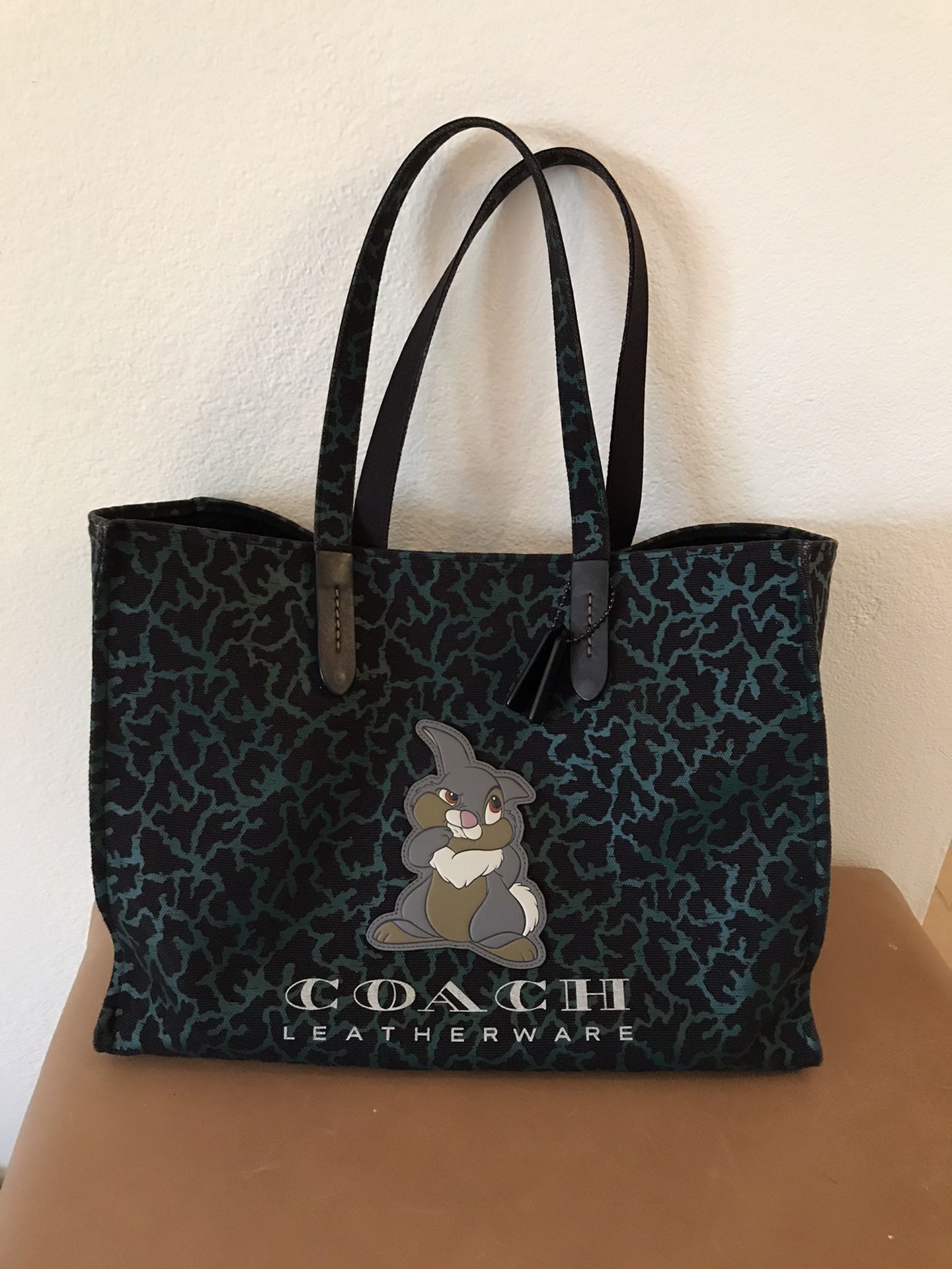 Coach Disney X thumper tote bag