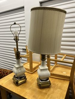 Set Of 2 Antique Lamps