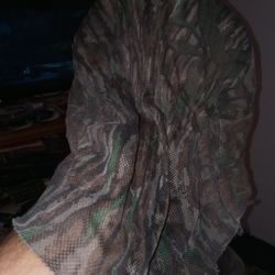 Mossy Oak Ghillie Suit ,Vest With Removable Padded Seat , Back Pack