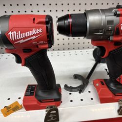 Milwaukee New Hammer Drill And Impact 18M Brushless - No Battery Nuevos 