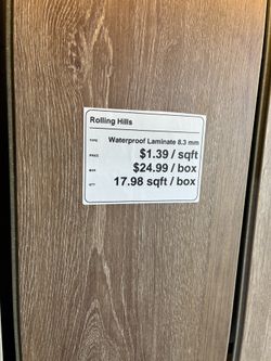 Waterproof Laminate Flooring 8.3mm