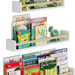 NEW Shelves Kids Bookshelves SET OF 5