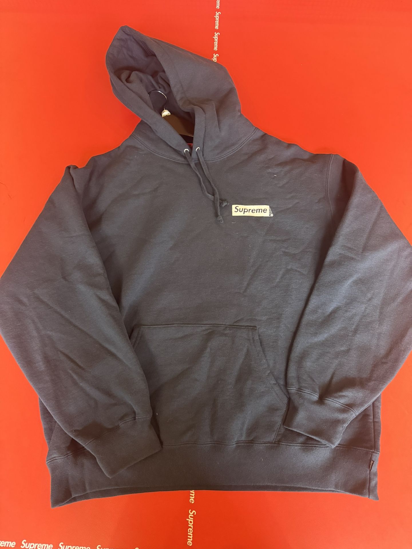 Supreme Cat Woman Hoodie ‘Navy’ Size XL