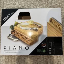 Piano Cheese Board & Tool Set