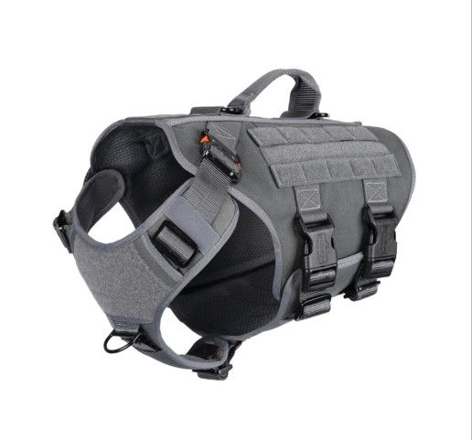 ICEFANG Tactical Dog Operation Training Harness Molle Vest