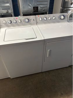 Set washer and dryer GE