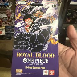 One piece royal blood booster pack new