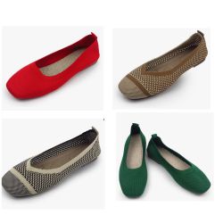 Women Breathable Flats, Size 6/7/8/9, New