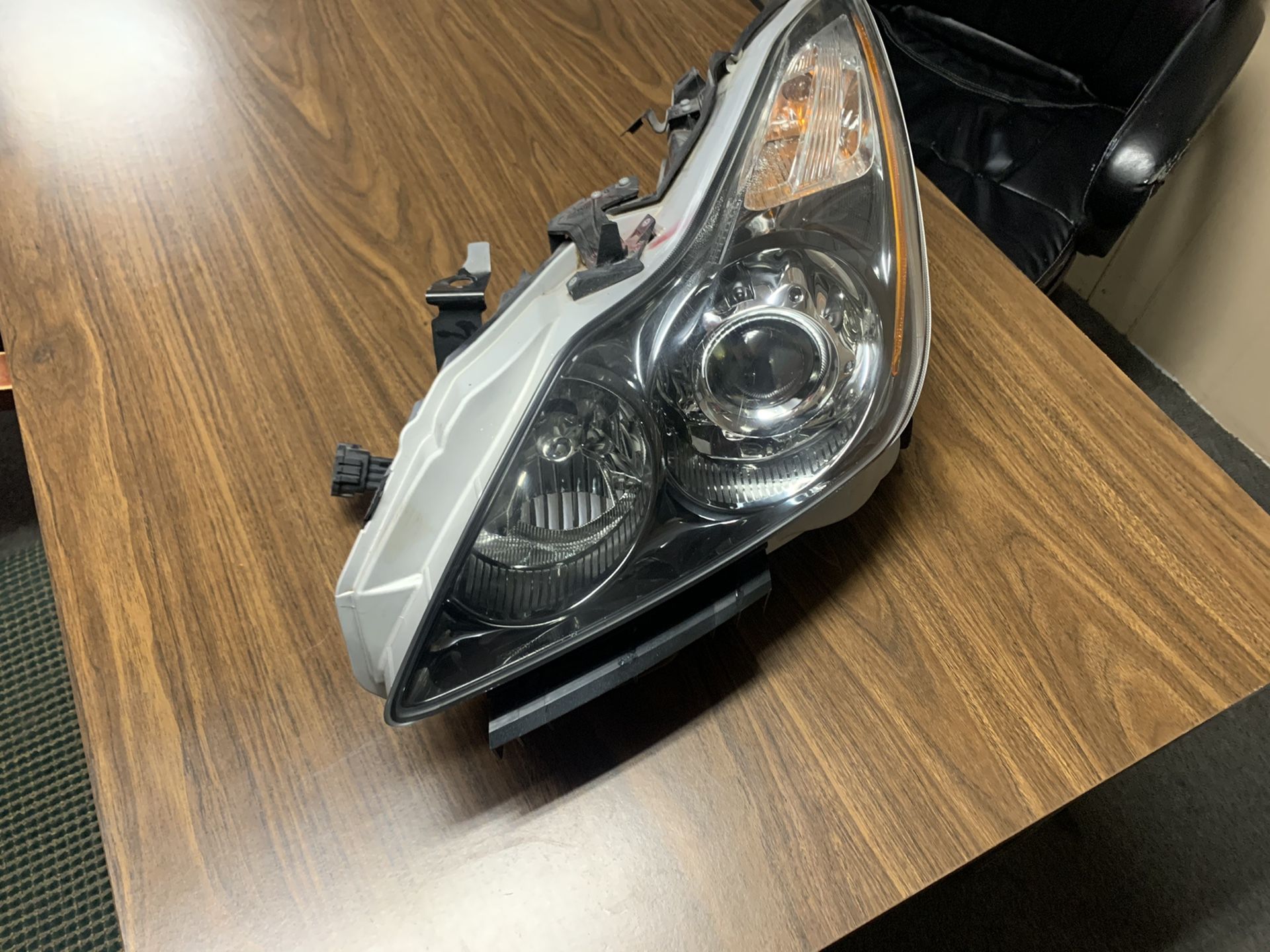 G37s coupe driver side headlight