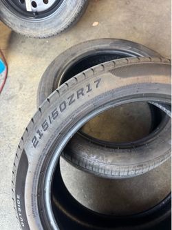 Used Forceland 215/50ZR17 Tires – $60 Each Installed & Balanced