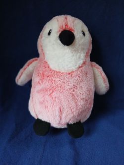 Nature Planet Pink Penguin 12" Plush Stuffed Animal