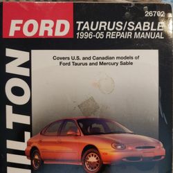 2005 Ford Taurus Chilton Book