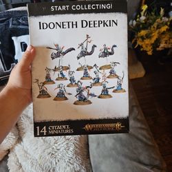 WARHAMMER AGE OF SIGMAR IDONETH DEEPKIN - $70