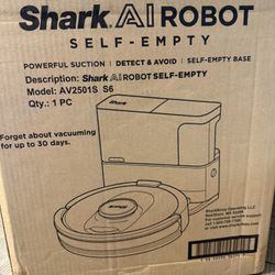 Shark AI Robot Self Emptying Vacuum