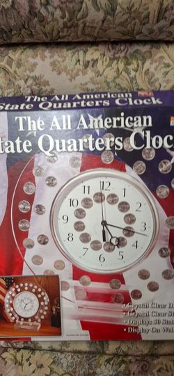 State Quaters Clock