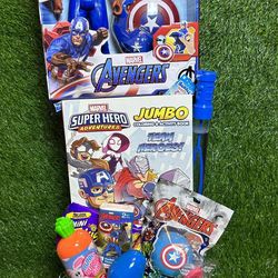 Captain America Easter Basket 