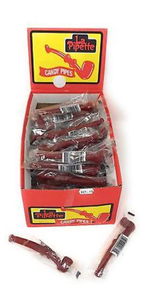 Huge Wholesale Lot - Over 1300 La Pipette Red Licorice Pipes