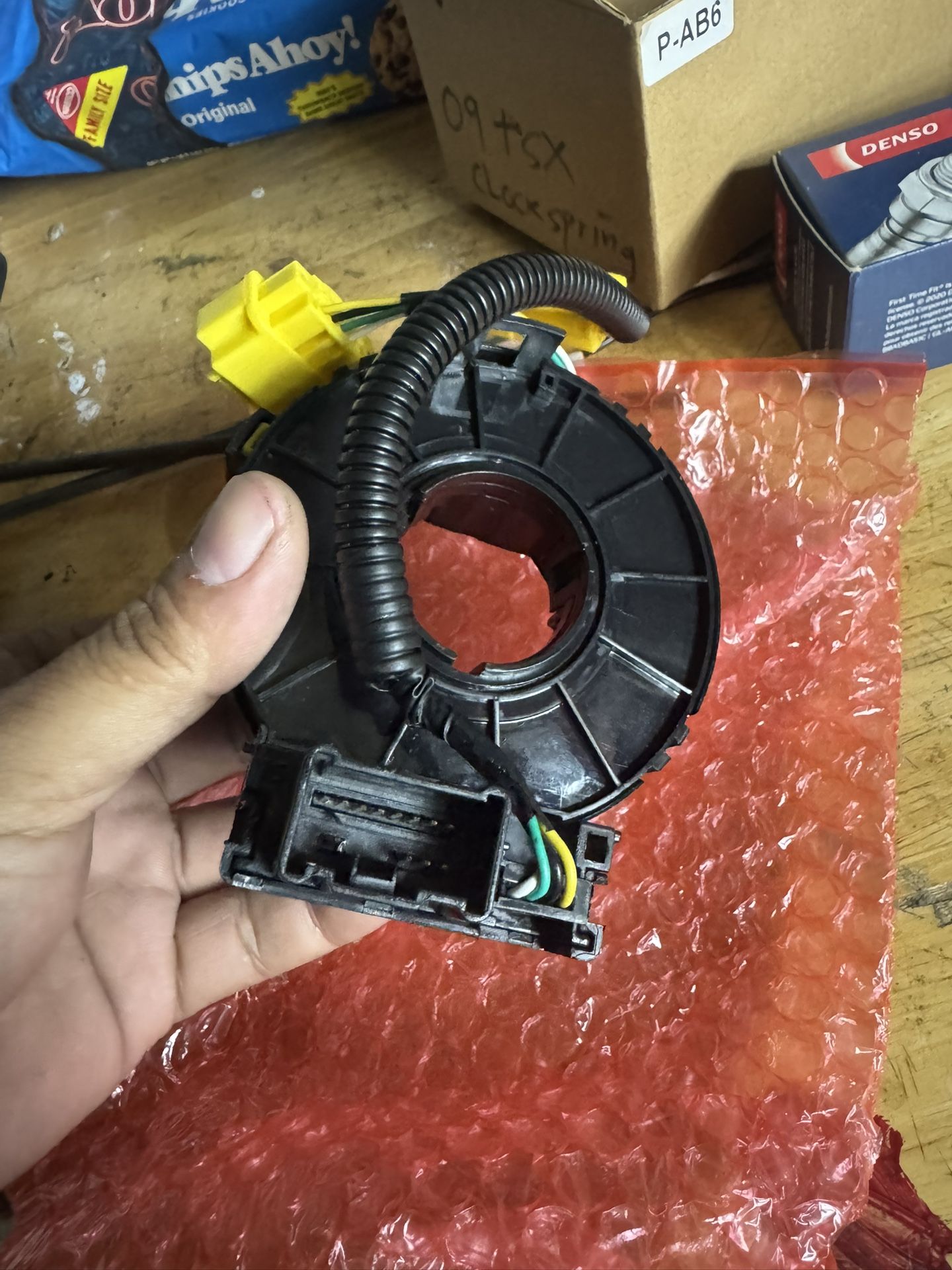 acura tsx clock spring