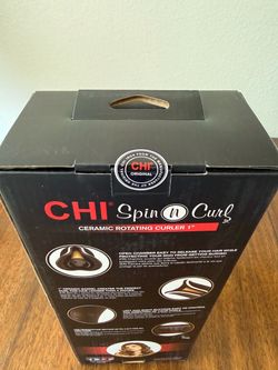 CHI Spin N Curl Ceramic Rotating Curler 1"