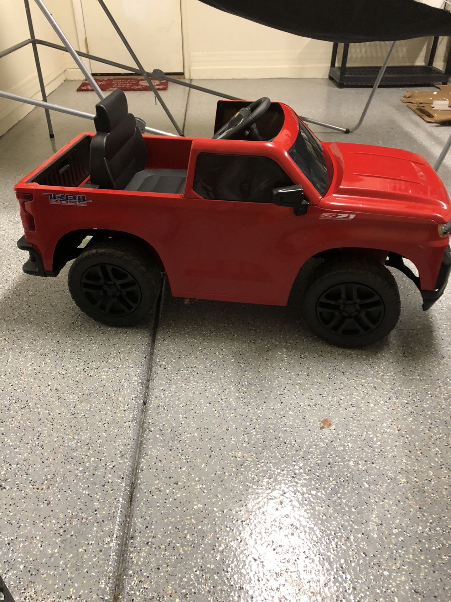 Chevy Silverado toddler truck