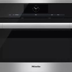 Miele DGC 6700-1 24" Clean Touch Steel Combination Steam Oven