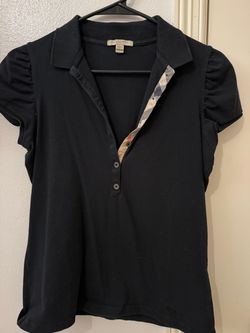 Burberry Brit Black Polo Shirt