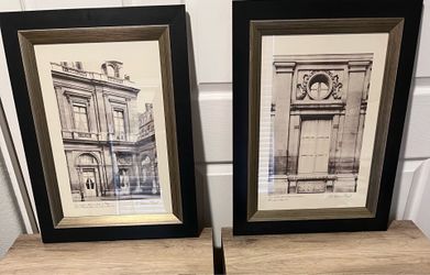 Set of 2 Framed Wall Art
