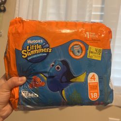 Size 4 Little Swimmers 