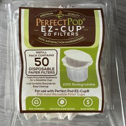 Perfect Pop EZ Cup 200 Count Coffee Filters