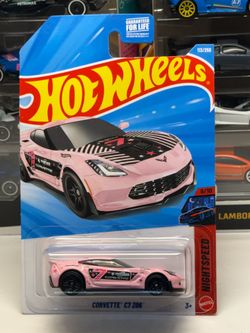 🇺🇸 HOT WHEELS 2025 - Pink Chevrolet Corvette C7 Z06 - Night Speed 113/250 - 1:64