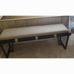 Bench Chair Good For Working Out Or A Barber Shop Chair For Seating