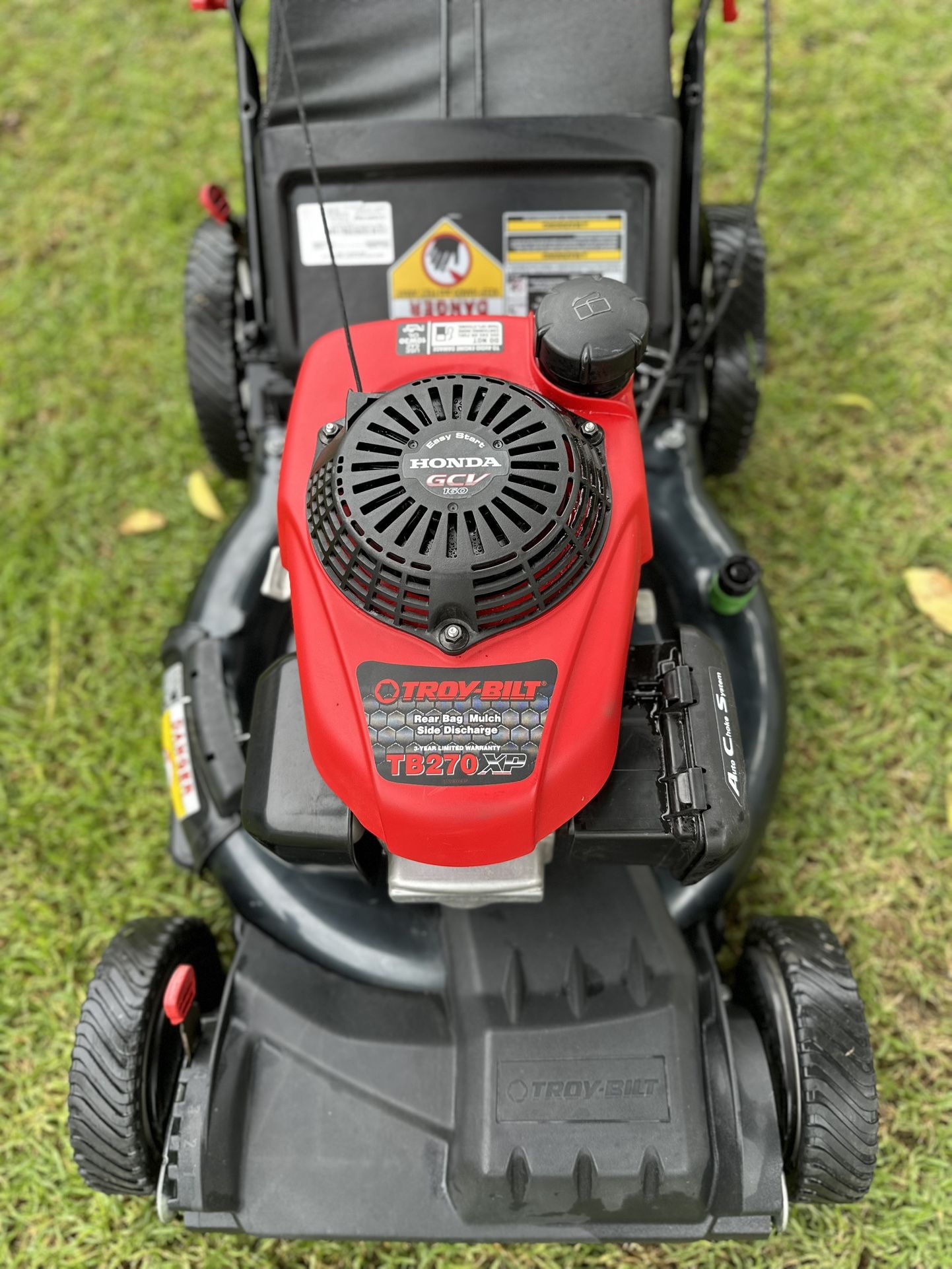 Lawnmower Honda Troy Bilt Lawn Mower