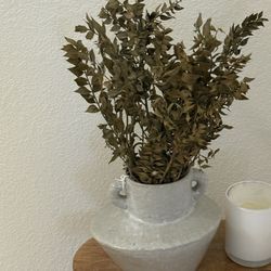 Vase With Dried Stems