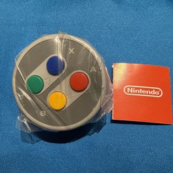Brand new genuine Super Nintendo Famicom  Controller Buttons Keychain from Nintendo Japan