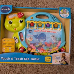 VTech Touch & Teach Sea Turtle Baby and Toddler Toys