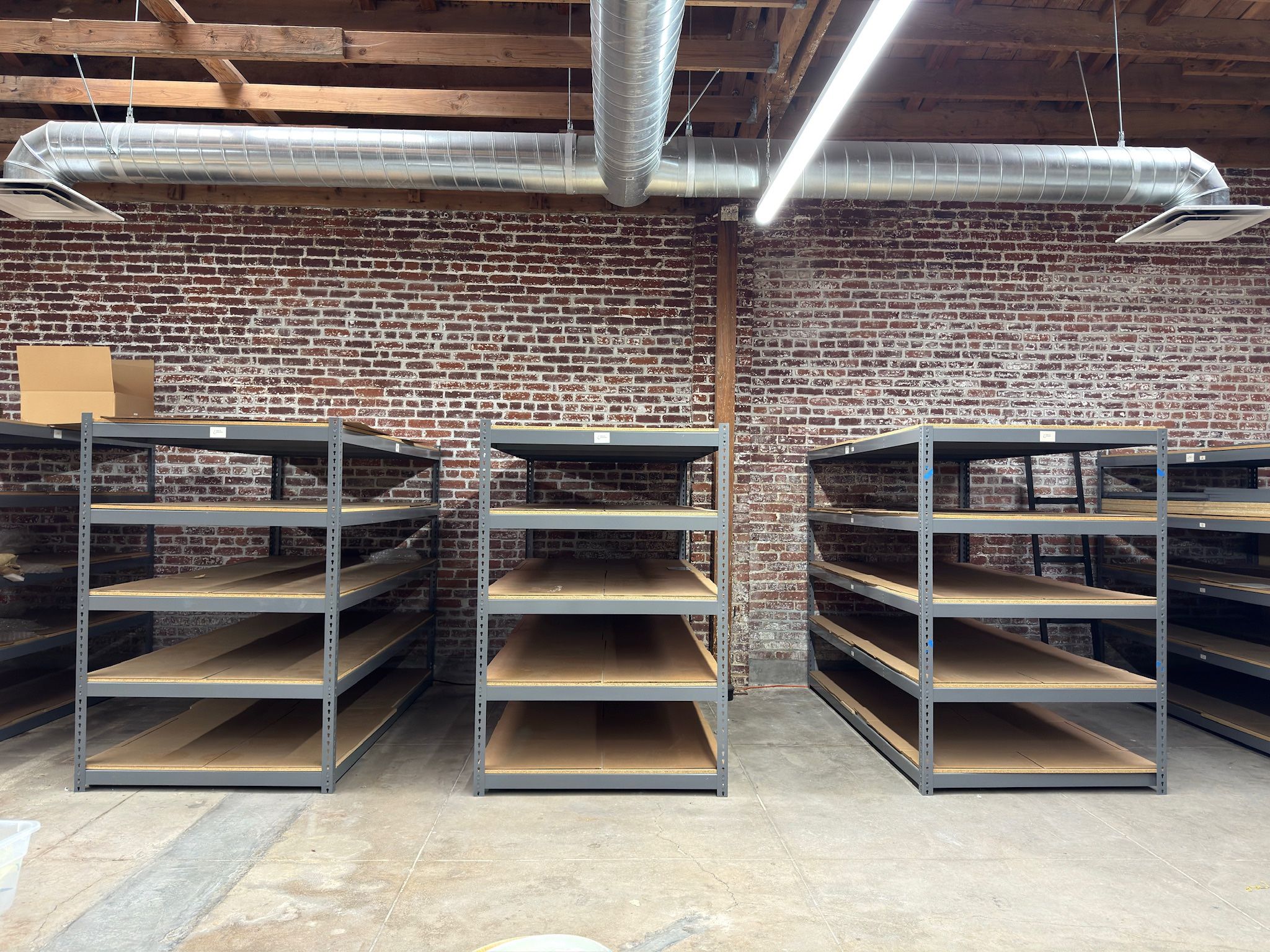 Heavy Duty Wide Span Shelving Units -60 X 36 X 48“- Industrial Grade