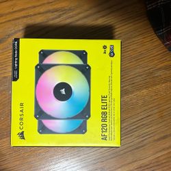 corsair af 120 rgb elite triple fan kit