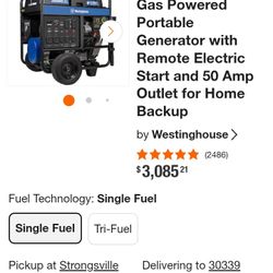 28000 Watt Gas Generator 
