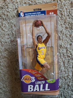 Lonzo Ball Mcfarlane Figure Los Angeles Lakers NBA Basketball