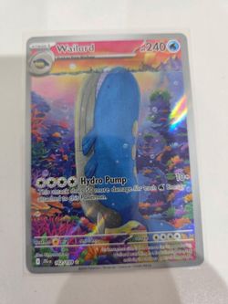Pokemon TCG Wailord Full Illustration 162/159